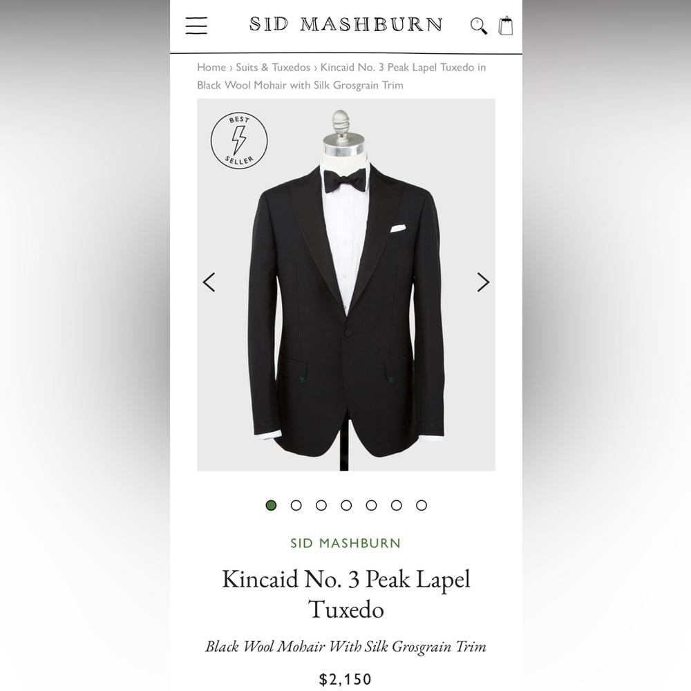 Classic Black Men's Blazer
